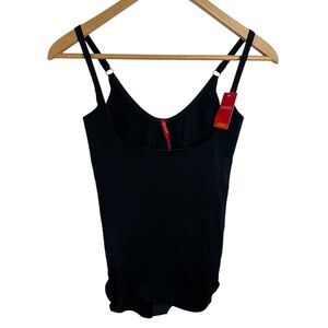 Spanx Oncore Open Bust Bodysuit size Large black Shapewear